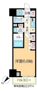 DIPS金町レジデンス【10階】の間取り