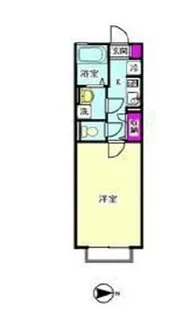 メルベーユM【2階】の間取り