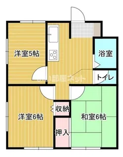 グレース山際【2階】の間取り