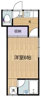 たつみ荘【1階】の間取り
