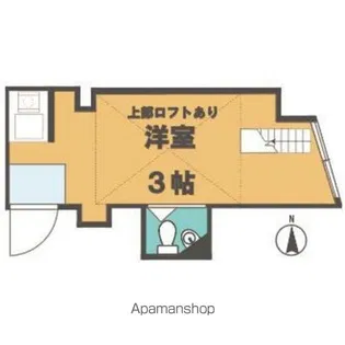 AQUAレジデンス中井【2階】の間取り