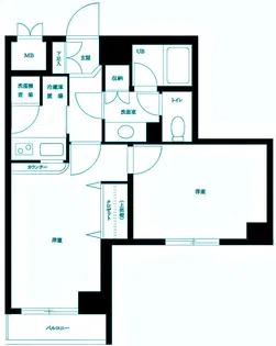 ルーブル学芸大学参番館【3階】の間取り