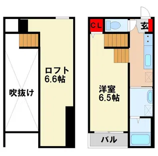 アリエッタ二日市【2階】の間取り