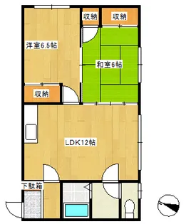 エイトコーポIII(3)【2階】の間取り