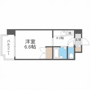 あおばビルN25【3階】の間取り