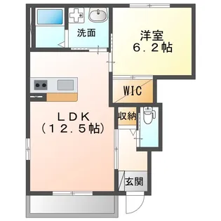 ブラウンハウス【1階】の間取り