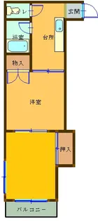 パームヒルズ【2階】の間取り