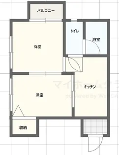 サンファースト曙 301【3階】の間取り