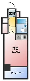 朝日プラザアムネット天満町【11階】の間取り
