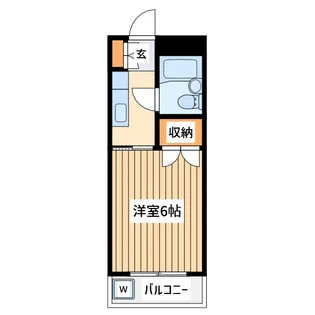 サニーハイツ【3階】の間取り