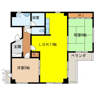 レジデンス30【4階】の間取り