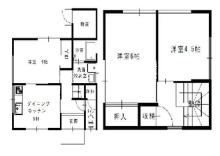 静岡県掛川市大坂【一戸建】の間取り