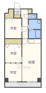 ハイツディオネ【9階】の間取り