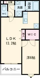 ジーメゾン石津町東プリシエ【1階】の間取り