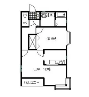 ヴィス・エトルリア【1階】の間取り