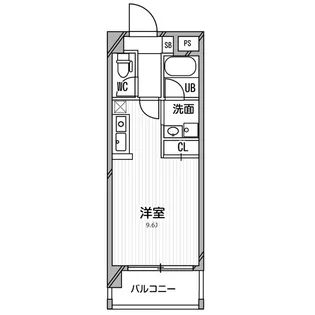 アーデン千里中央【2階】の間取り