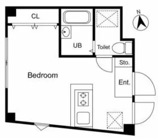 URBANAGE武蔵新田【2階】の間取り
