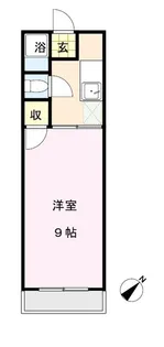 アイムズガーデン15A棟【2階】の間取り