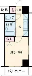 カスタリア要町【11階】の間取り