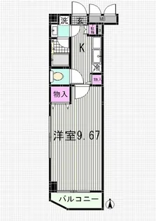 エトワス南葛西2【4階】の間取り