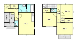 メゾン緑ヶ丘の間取り