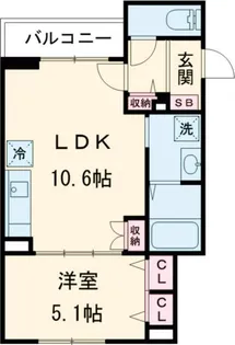 ミコ ケヤキ【1階】の間取り