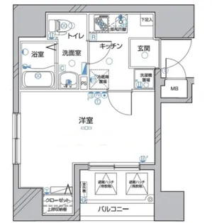東京都北区神谷3【マンション】の間取り