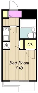 ウィン読売ランド【3階】の間取り