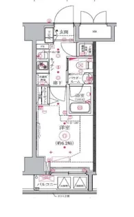 リヴシティ横濱関内【11階】の間取り
