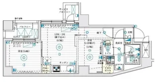 東京都品川区南大井5【マンション】の間取り