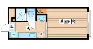 1Kの間取り画像