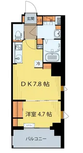 シエルエックス榴岡公園【8階】の間取り
