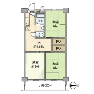 東京都江東区亀戸7【マンション】の間取り