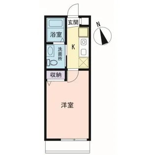 ソフィア岸根公園【2階】の間取り