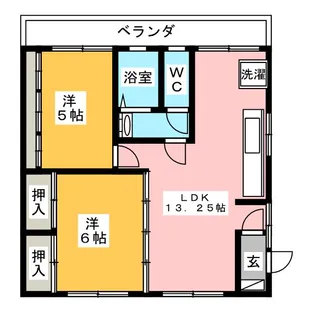 笠原ビル【3階】の間取り