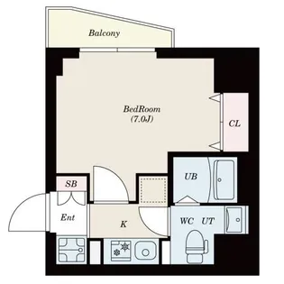 S-RESIDENCE松戸【9階】の間取り
