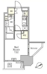 東京都大田区山王2【マンション】の間取り