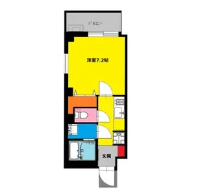 東京都墨田区立川3【マンション】の間取り