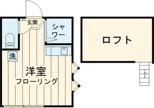 フェリス下高井戸【1階】の間取り