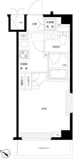 ルーブル横濱南太田弐番館【4階】の間取り