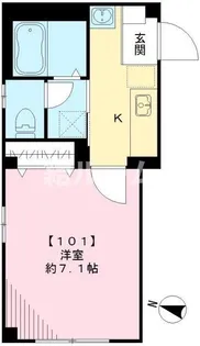 東京都豊島区要町3【マンション】の間取り