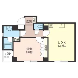 サンライトビル【7階】の間取り