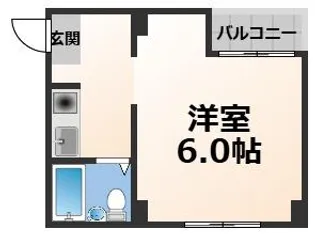 プレステージ布施【4階】の間取り