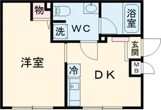 GRAN PASEO方南町【2階】の間取り