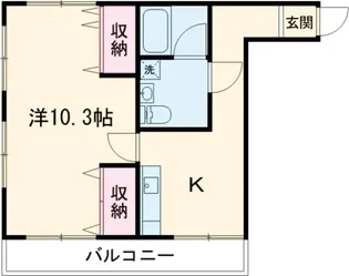 Grans Residence Umeda【3階】の間取り