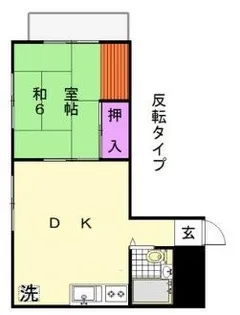 ハイム永塚【3階】の間取り