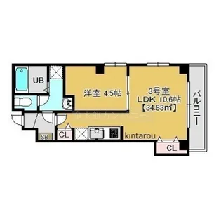 Relache船橋【2階】の間取り