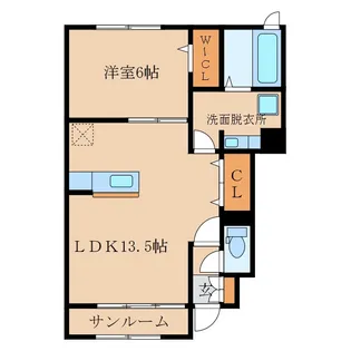ボナール II【1階】の間取り