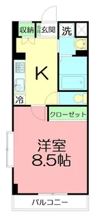 リーベルサンアイ【1階】の間取り