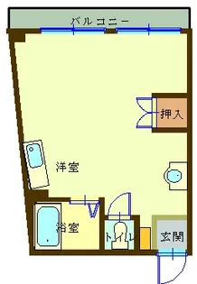福岡県北九州市小倉北区清水5【マンション】の間取り